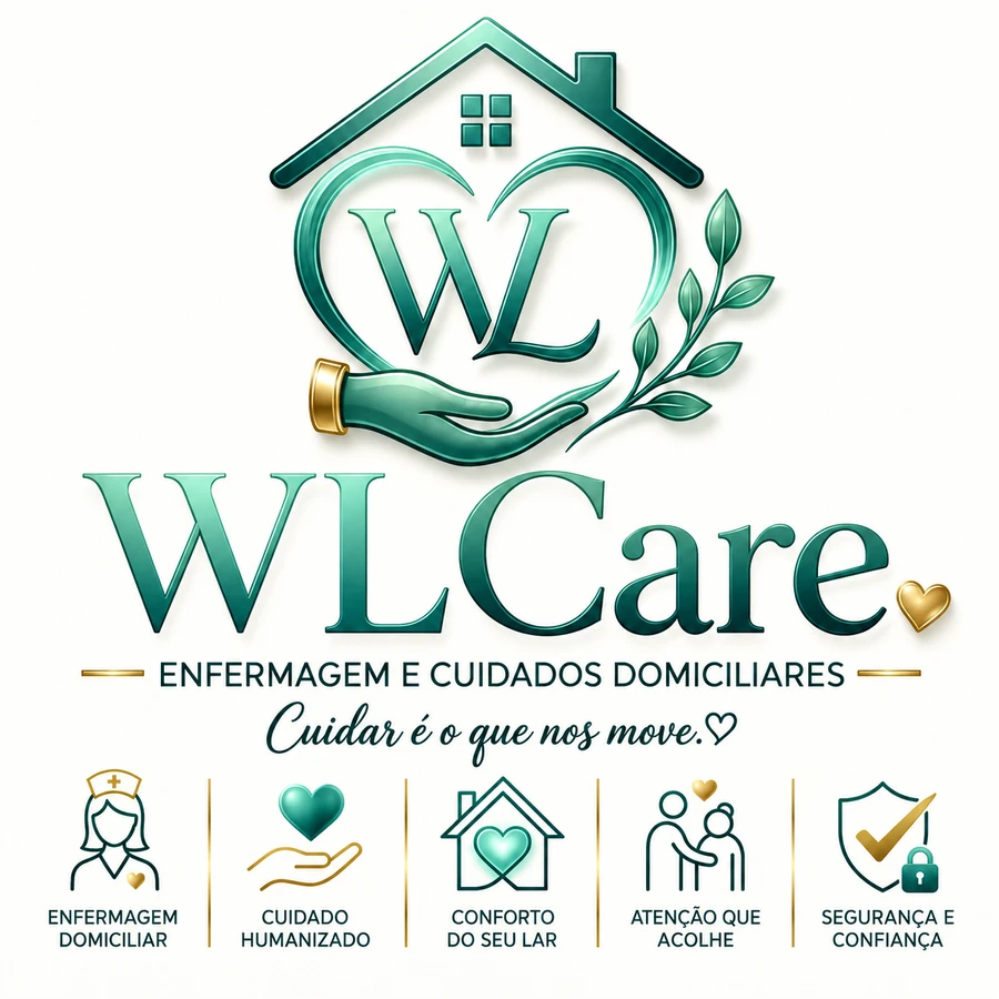 Logotipo WLCare — Enfermagem e Cuidados Domiciliares